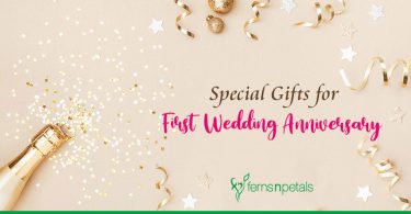 Special Gifts for First Wedding Anniversary