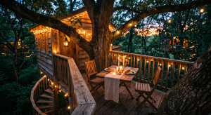 Tree House Dinner Date