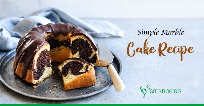 Marble Cake Recipe: So moist & delicate! -Baking a Moment