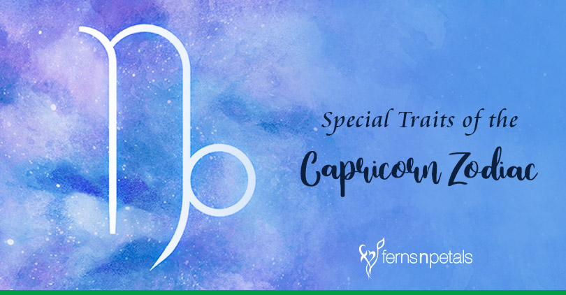 5 Traits That Make People Of Capricorn Zodiac Sign Special - Ferns N Petals