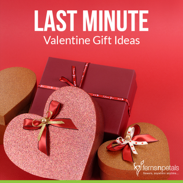 The Guide To Last Minute Valentine Gift Ideas - Ferns N Petals