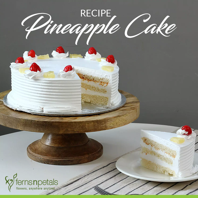 Tropical Pineapple Cake That's Super Easy & Fun to Make - XO, Katie Rosario