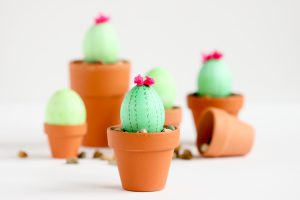 Cactus Eggs for Easter