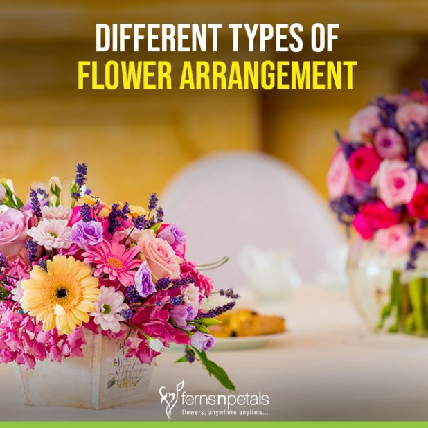 Beautiful Types of Flower Arrangements For Various Occasions - Ferns N ...