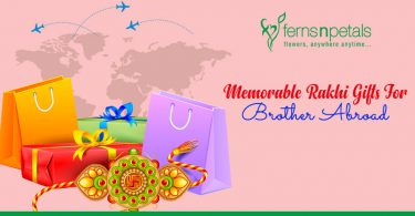 Send Love To your Brother Abroad with Rakhi Gifts