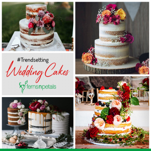 #Trendsetting Wedding Cake Designs - Ferns N Petals