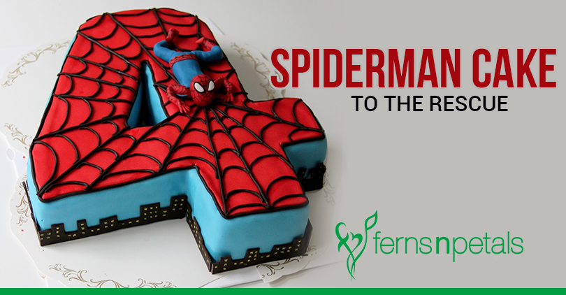 Spiderman Cake — Lemon in Ginger