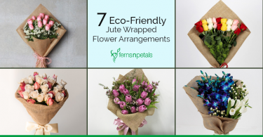 Jute Wrapped Flowers