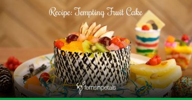 tempting fruit cake
