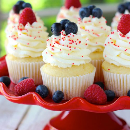 fruity cupcake