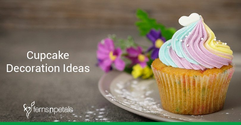 5 Simple Cupcake Decoration Ideas - Ferns N Petals
