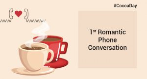 1st romantic phone conversation