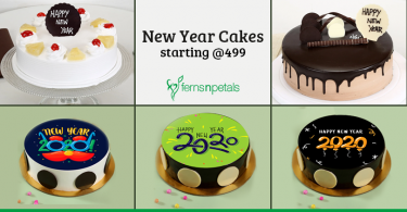 New Year cakes starting at 499