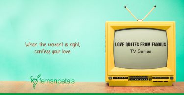 Love quotes from famous TV series