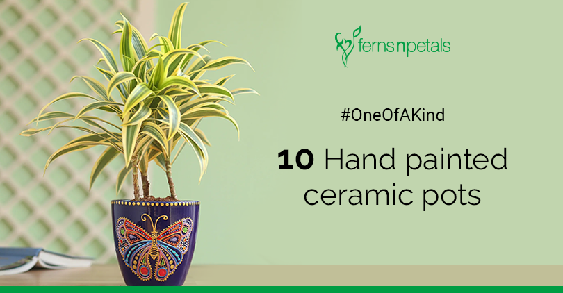 10 one of a kind ceramic planters