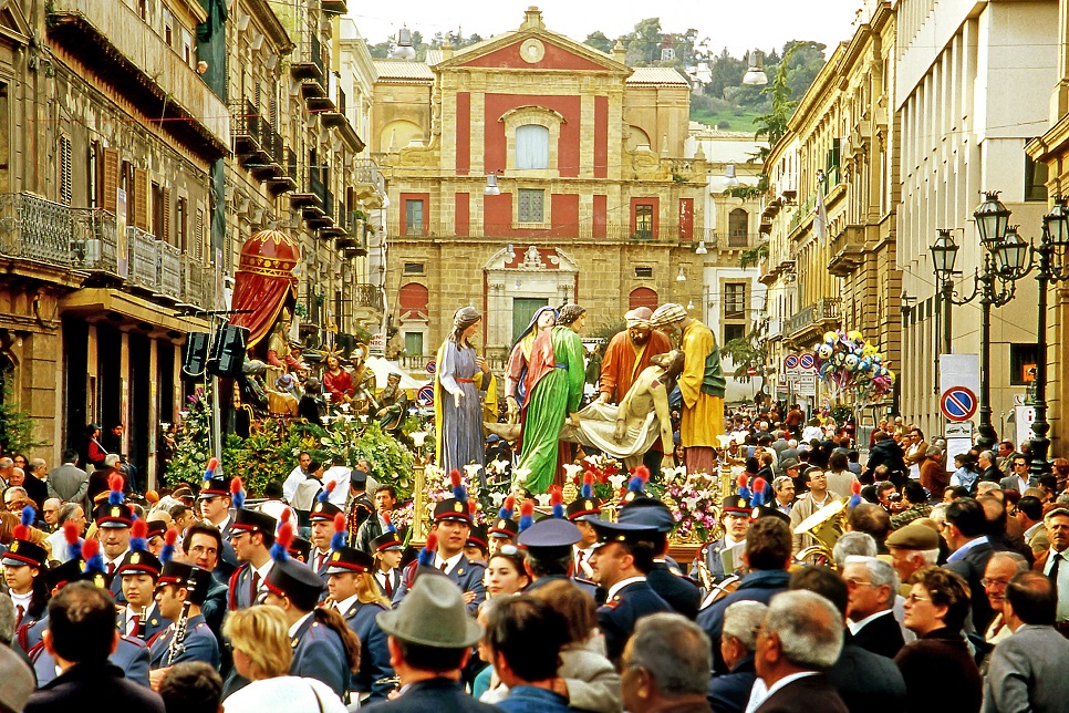 easter celebration in italy