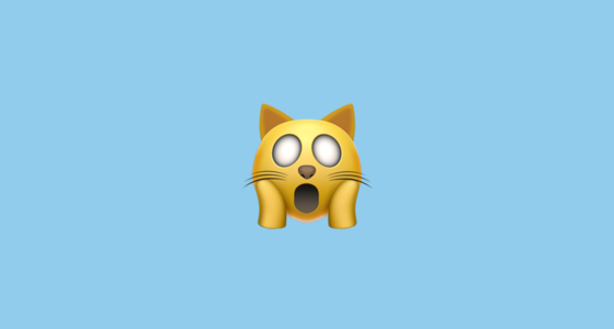 Weary Cat Face Emoji