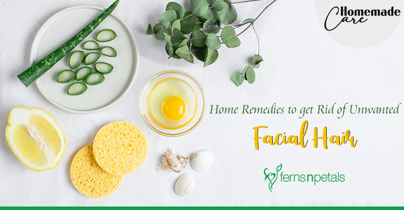 Home Remedies to get Rid of Facial Hair - Ferns N Petals