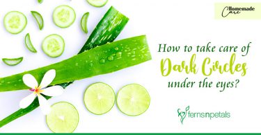 Home remedies for dark circles under the eyes