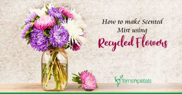 How to make Scented Mist using Recycled Flowers