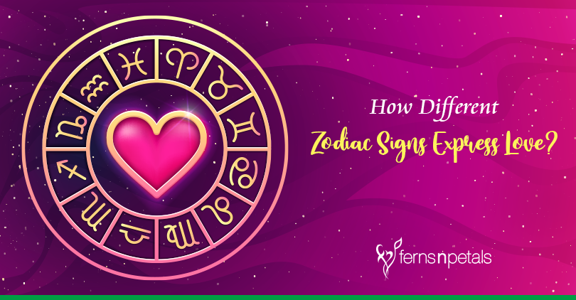 How Different Zodiac Signs Express Love?