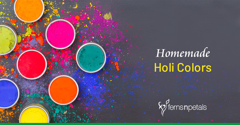 How to Make Organic Colours for Holi at Home?