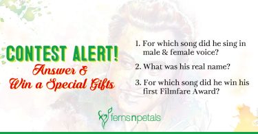 Kishore Kumar Birthday Contest - Ferns N Petals