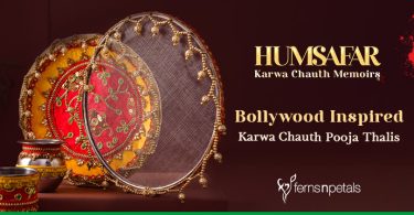 Bollywood Inspired Karwa Chauth Pooja Thalis