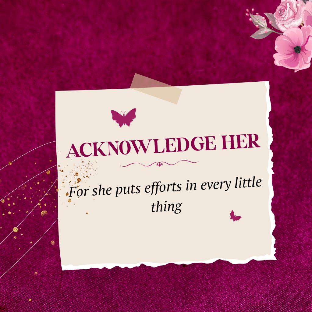 Acknowledge Her