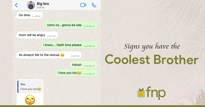 8 Obvious Signs you have the Coolest Brother