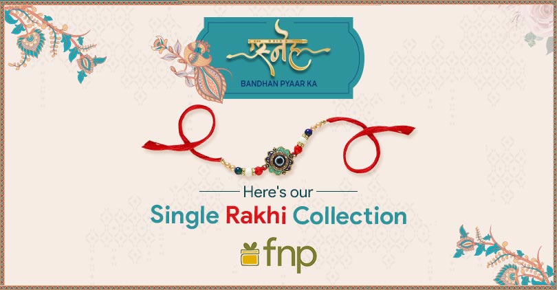 Take a Sneak Peek into our Single Rakhi Collection