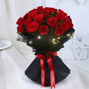 LED Rose bouquet