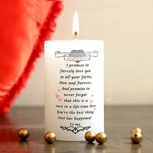 My Valentine Promise Candle