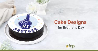 Cake design for brother's day