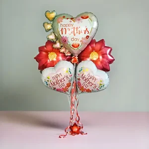 Happy Mother's Day Flower Balloon Bouquet
