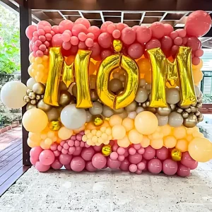 Mother's Day Special Balloon Wall Backdrop