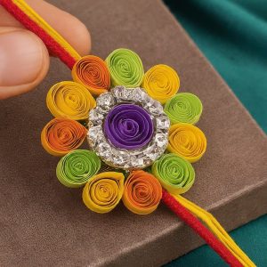 Quilling Handmade Rakhi 