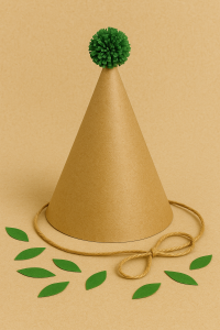 Eco Friendly Birthday Hat