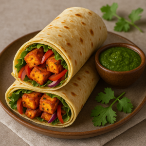 Paneer Tikka Roll