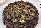 Eggless chocolate cake