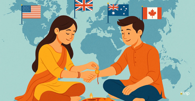 Rakhi around the world