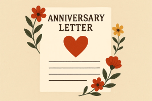 Anniversary Letter