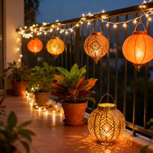 Balcony Navratri Decoration