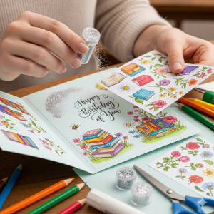 Materials for greeting card