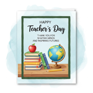 Teacher's Day Card