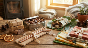 Sustainable and Unique Gifts on table