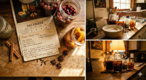 Plum cake prepartion material