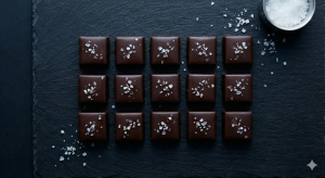 Chocolate with salt pairing