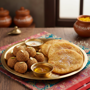 Tilgul and Puran Poli