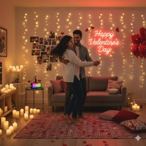 Dancing on valentine's day